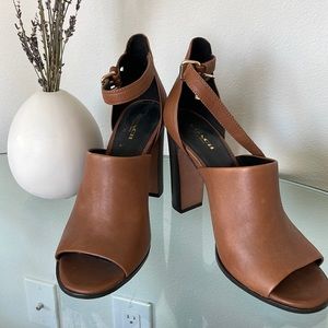 Coach leather  heels